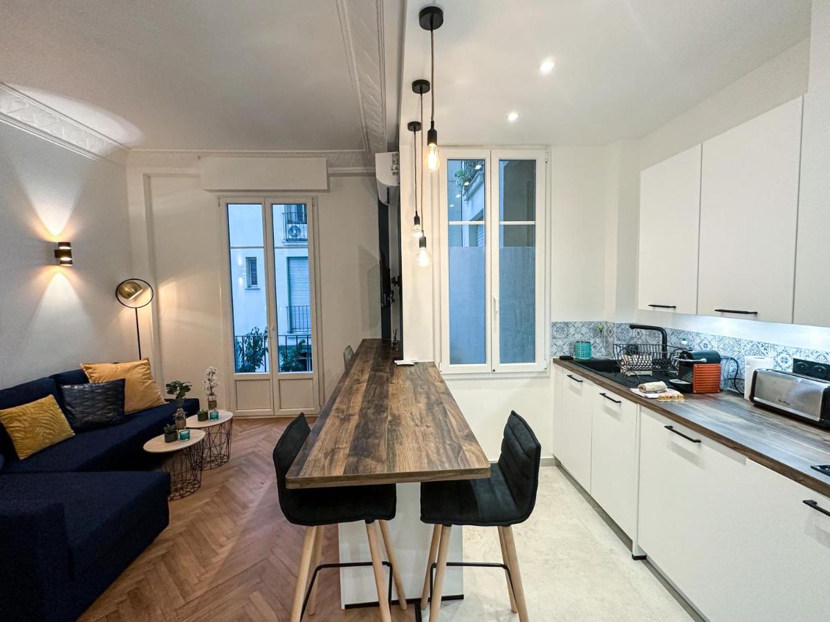 Clemenceau - Appartement Central, Calme, Cosy, Moderne 니스 외부 사진