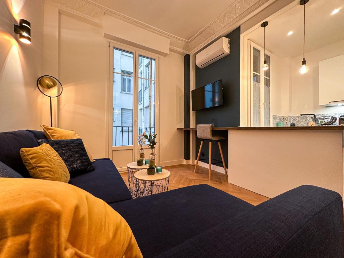 Clemenceau - Appartement Central, Calme, Cosy, Moderne 니스 외부 사진